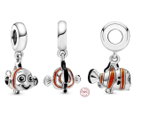 Charm Sterling silver 925 Disney Finding Nemo - Happy Fins, pendant for bracelet