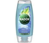 Radox Sport Lemongrass and sea salt shower gel for women 225 ml