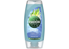Radox Sport Lemongrass and sea salt shower gel for women 225 ml