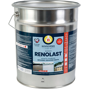 Renolast asfalto-aluminum roof paint, 16 kg