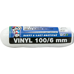 BARVY A LAKY HOSTIVAŘ Vinyl Roller for Painting Holder 6 mm, 100 mm