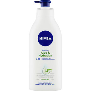 Nivea Aloe & Hydration Lightweight Body Lotion, 625 ml