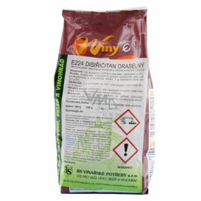 WINY Potassium disulphite E224 Potassium pyrosulphite for foodstuffs - preservative 100 g
