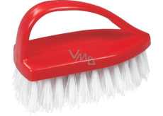 Spokar Spokar Brush iron small, plastic body, synthetic fibers, 10 x 4.5 cm, mix of colors