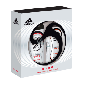 Adidas Fair Play 150 ml deodorant spray + 250 ml shower gel for men, cosmetic set