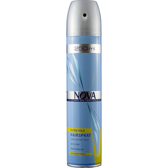 Nova Ultra Hold very strong stiffening hairspray 250 ml