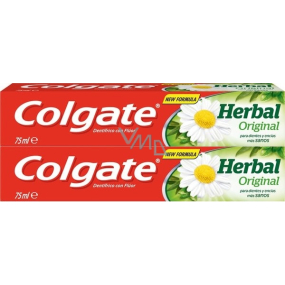 Colgate Herbal Original toothpaste 2 x 75 ml, duopack