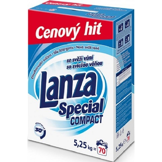 Lanza Special Compact washing powder for colored laundry box 70 doses of 5.25 kg