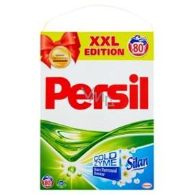 Persil ColdZyme Fresh by Silan washing powder for white and colorfast laundry box 80 doses of 5.6 kg