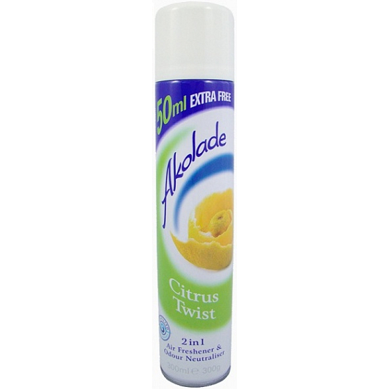 Akolade Citrus Twist 2in1 air freshener 300 ml