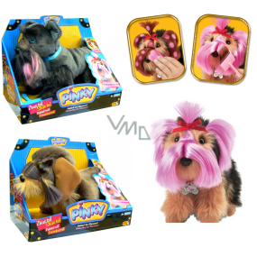 EP Line Pinky dog interactive toy with changing fur, recommended age 4+