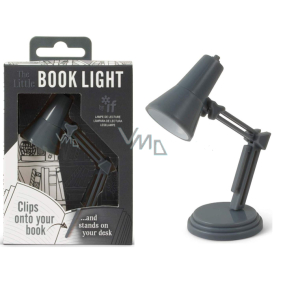 If The Little Book Light Mini retro lamp Grey 118 x 85 x 35 mm