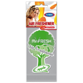 Mister Fresh Car Parfume Apple hanging air freshener 1 piece