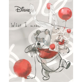 Ditipo Gift paper bag 23 x 9.8 x 17.5 cm Disney Winnie the Pooh What I Meant To Do