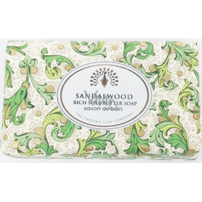 English Soap Sandalwood natural perfumed soap with shea butter 190 g