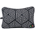 Albi Massage Pillow Geometric pattern black and white 28 x 19 x 11 cm