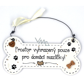 Nekupto Pets wooden sign Space reserved for ...