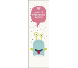 Albi Bookmark Flip Flop 3D Monster 19 x 5 cm