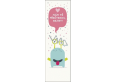 Albi Bookmark Flip Flop 3D Monster 19 x 5 cm