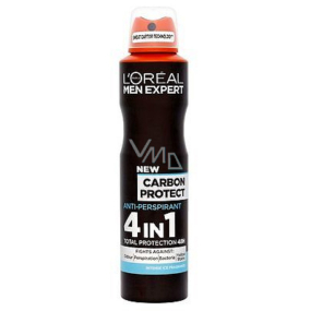 Loreal Paris Men Expert Carbon Protect 4in1 Antiperspirant Deodorant Spray 150 ml