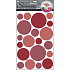 Wheel stickers red 50 x 32 cm