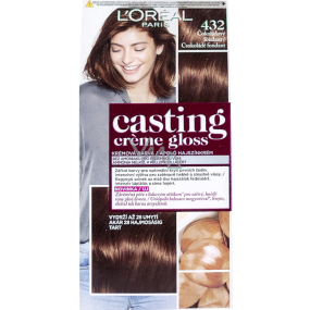 Loreal Paris Casting Creme Gloss cream hair color 432 Chocolate Fondant