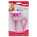 Baby Farlin Pacifier Holder Bear