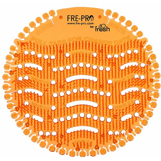 Fre Pro Wave Mango fragrant urinal strainer orange 19 x 20.3 x 1.9 cm 52 g