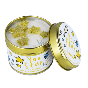 Bomb Cosmetics You are a star - You Star Scented natural, handmade candle in a tin can burns up to 35 hours