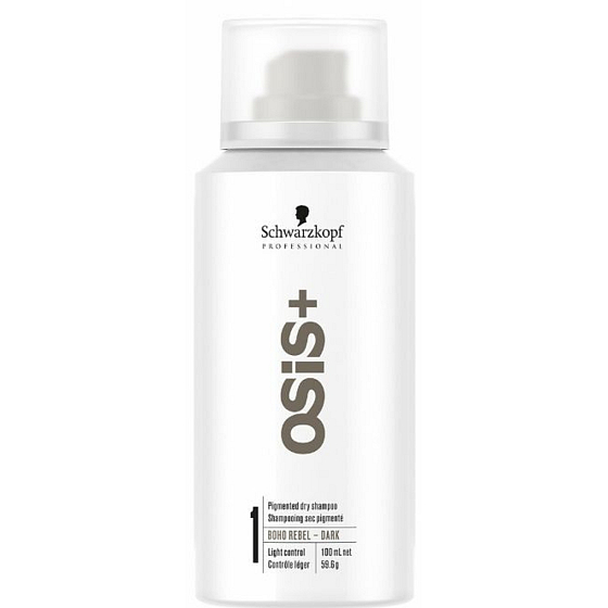 Schwarzkopf Professional Osis + Boho Rebel Dark refreshing dry shampoo for dark hair 100 ml mini