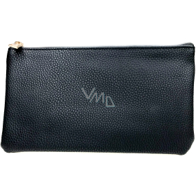Diva & Nice Cosmetic handbag ECO leather black 14 x 24 cm