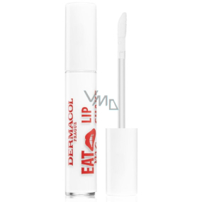 Dermacol Eat Me moisturizing lip gloss with the scent of Coconut 01 10 ml