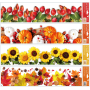 Window film without glue stripes arrow 64 x 15 cm