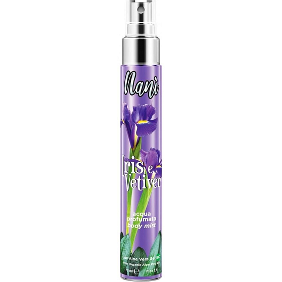 Nani Iris & Vetiver body mist for women 75 ml