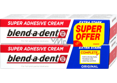 Blend-a-dent Original fixative cream for dentures, dentures 2 x 47 g