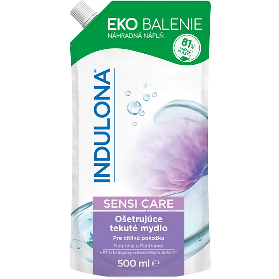 Indulona Sensi Care liquid soap for sensitive skin refill 500 ml