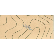 Albi Greeting Card - Money Envelope, Wood Drawing 9 x 19 cm