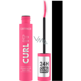 Catrice Curl It Volume & Curl Mascara for voluminous and curled lashes 010 Deep Black 11 ml