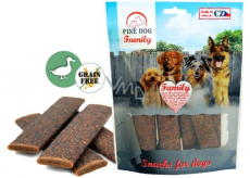 Fine Dog Family duck strip natural meat treat for dogs 200 g