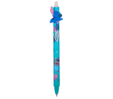 Colorino Rubberized pen Disney Stitch light blue, blue refill 0,5 mm various types