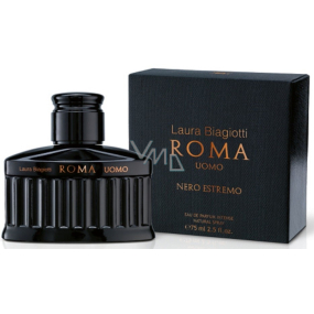 Laura Biagiotti Roma Uomo Nero Estremo Intense parfémovaná voda pro muže 75 ml