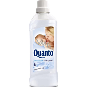 Quanto Sensitive concentrated fabric softener means for softening clothes and easy ironing 1 l
