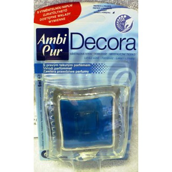 Ambi Pur Decora Crystal Water Glass Air Freshener 6 ml