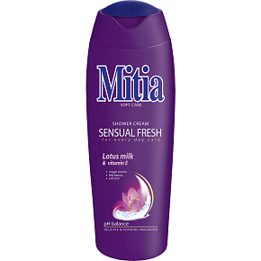 Mitia Soft Care Sensual Fresh Shower Cream, 400 ml