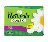Naturella Classic Maxi sanitary pads with the scent of chamomile and wings 8 pieces