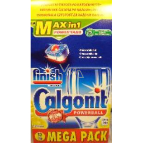 Calgonit Finish Max in1 Lemon dishwasher tablets 52 pieces