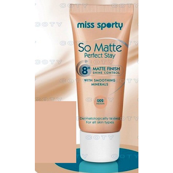 Miss Sports So Matte Perfect Stay Makeup 002 Medium 30 ml