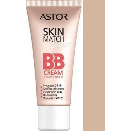 Astor SkinMatch Care 5in1 SPF25 BB Cream 100 Ivory 30 ml
