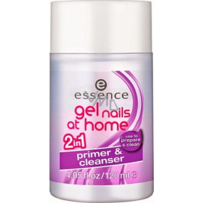 Essence Gel Nails At Home Primer & Cleanser 2in1 base & cleaning solution 120 ml