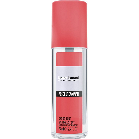 Bruno Banani Absolute perfumed deodorant glass for women 75 ml